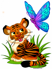 Tigre Et Papillon