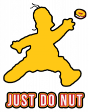 Just do nut - Homer Simpson et un donut