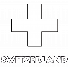 La croix de la Suisse
