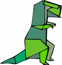 Origami - Dinosaure