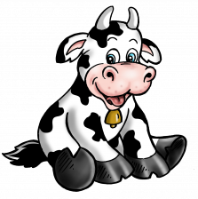 Vache bavoir