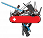 Couteau suisse high tech