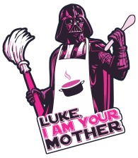 t shirt lue i am your mother