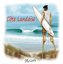 La côte landaise