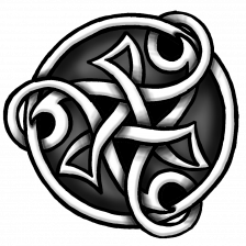 triskell noir et blans pour la poche